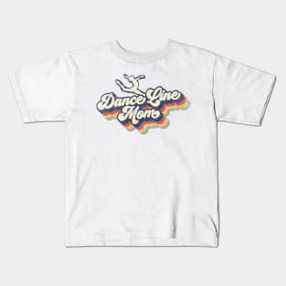 Retro Dance Mom Mother's Day Kids T-Shirt